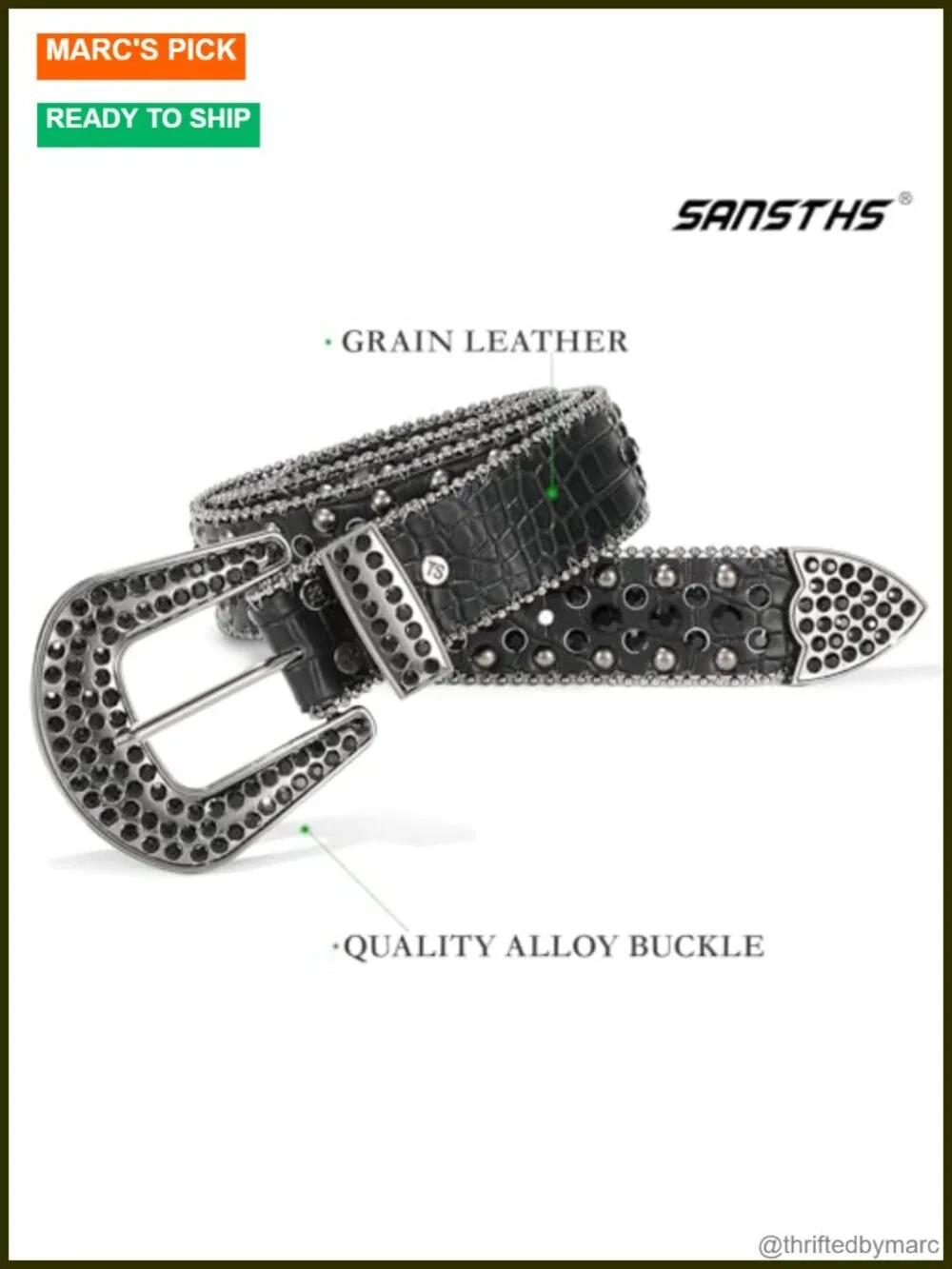 N/A handcrafted rhinestone